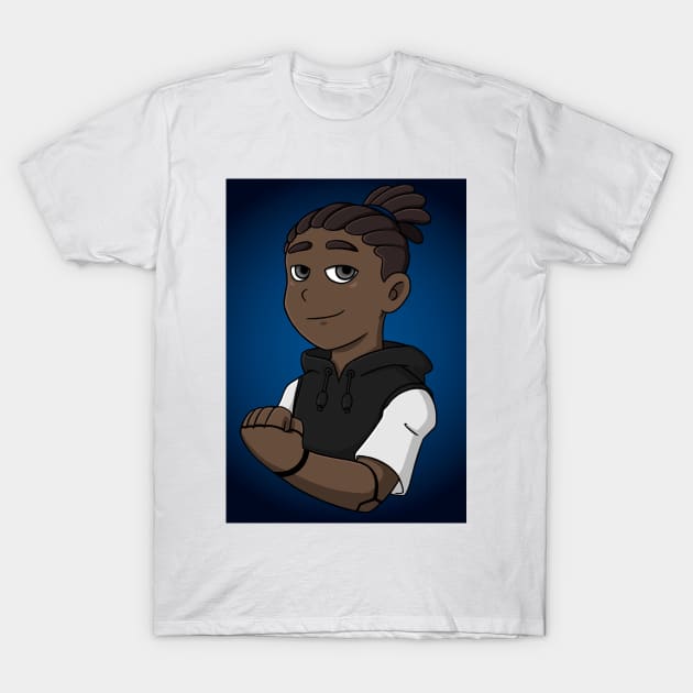 Zeke Bust T-Shirt by Firestorm Fox